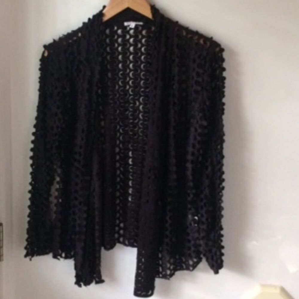 Adore black cardigan type jacket/top